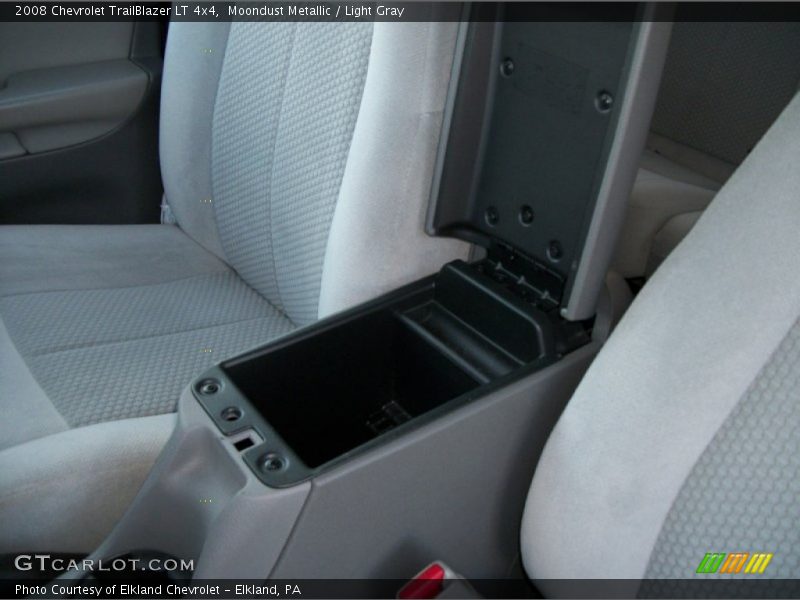 Moondust Metallic / Light Gray 2008 Chevrolet TrailBlazer LT 4x4