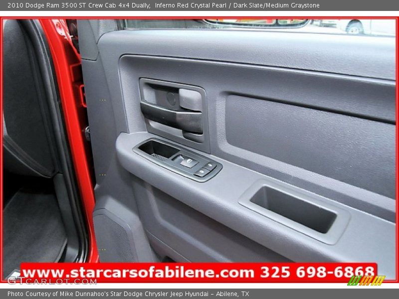 Inferno Red Crystal Pearl / Dark Slate/Medium Graystone 2010 Dodge Ram 3500 ST Crew Cab 4x4 Dually