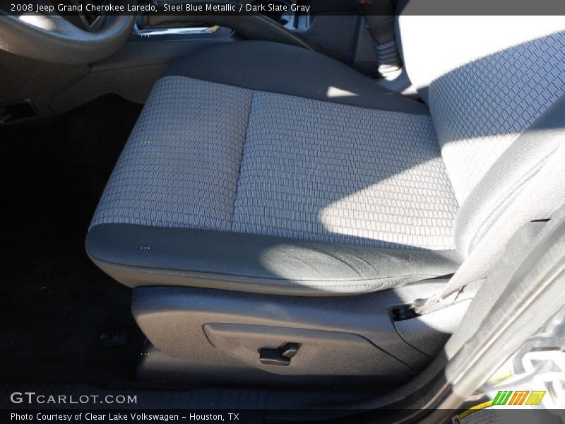 Steel Blue Metallic / Dark Slate Gray 2008 Jeep Grand Cherokee Laredo