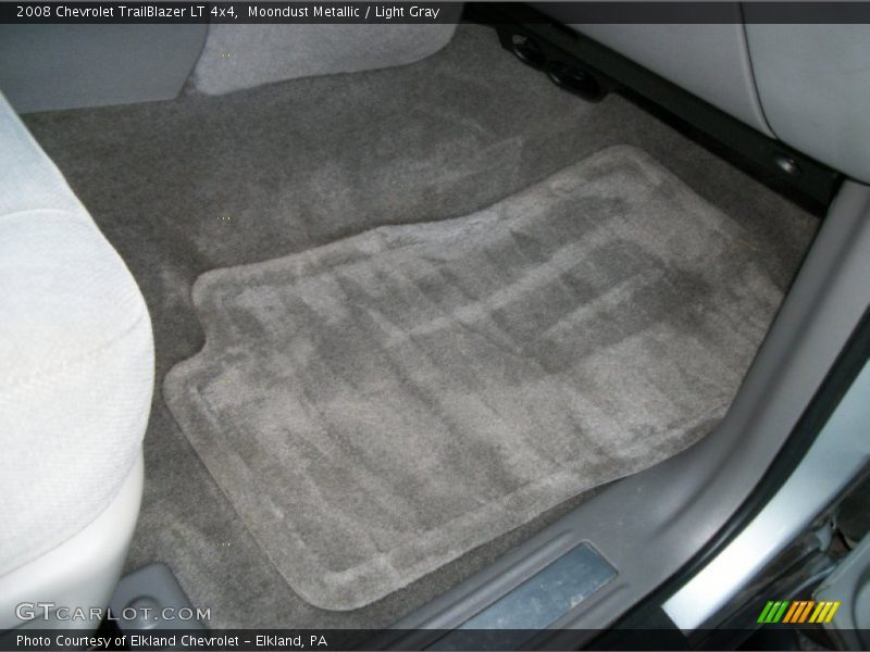Moondust Metallic / Light Gray 2008 Chevrolet TrailBlazer LT 4x4