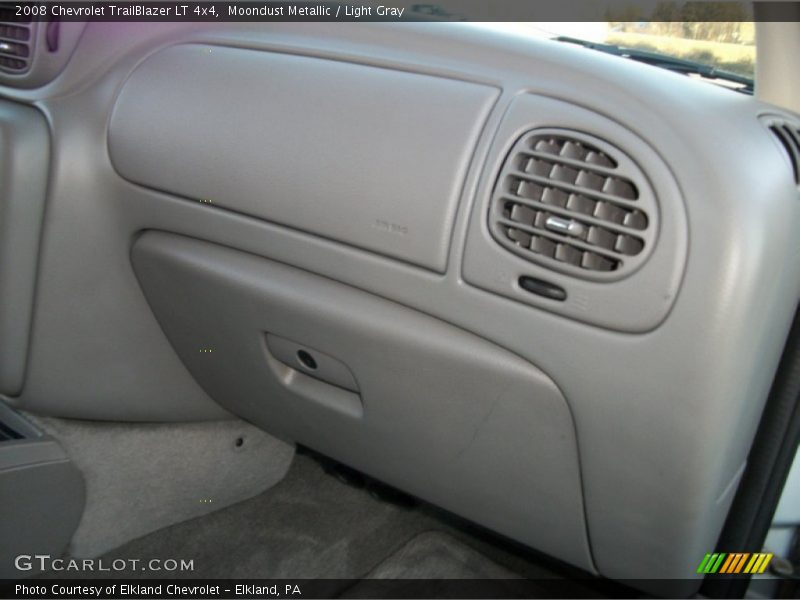 Moondust Metallic / Light Gray 2008 Chevrolet TrailBlazer LT 4x4