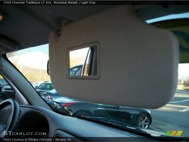 Moondust Metallic / Light Gray 2008 Chevrolet TrailBlazer LT 4x4