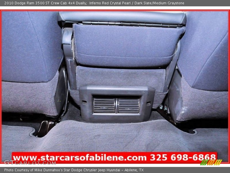 Inferno Red Crystal Pearl / Dark Slate/Medium Graystone 2010 Dodge Ram 3500 ST Crew Cab 4x4 Dually