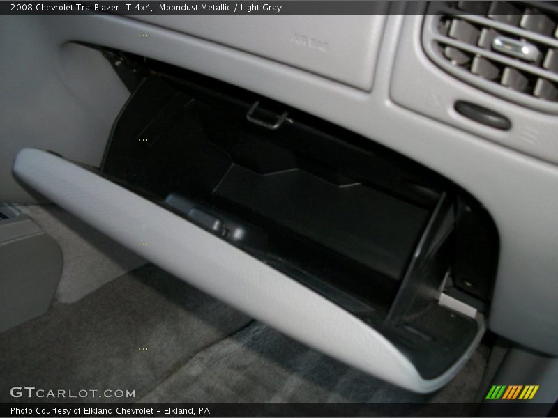 Moondust Metallic / Light Gray 2008 Chevrolet TrailBlazer LT 4x4