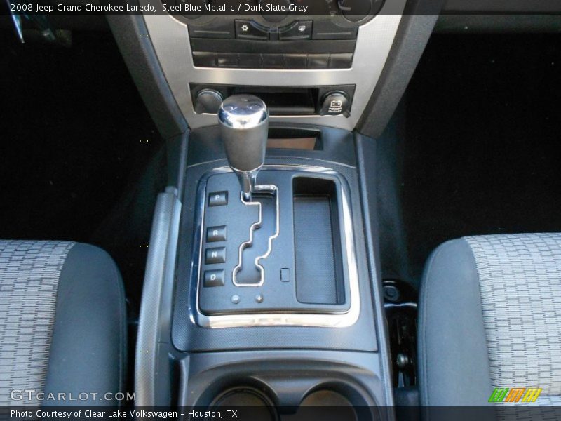 Steel Blue Metallic / Dark Slate Gray 2008 Jeep Grand Cherokee Laredo