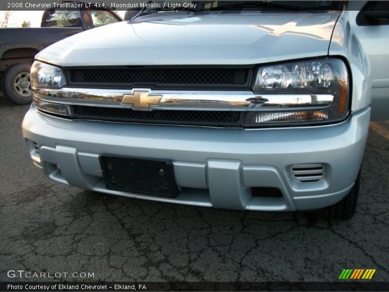 Moondust Metallic / Light Gray 2008 Chevrolet TrailBlazer LT 4x4
