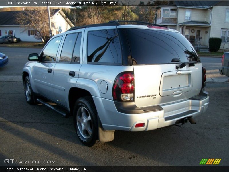Moondust Metallic / Light Gray 2008 Chevrolet TrailBlazer LT 4x4