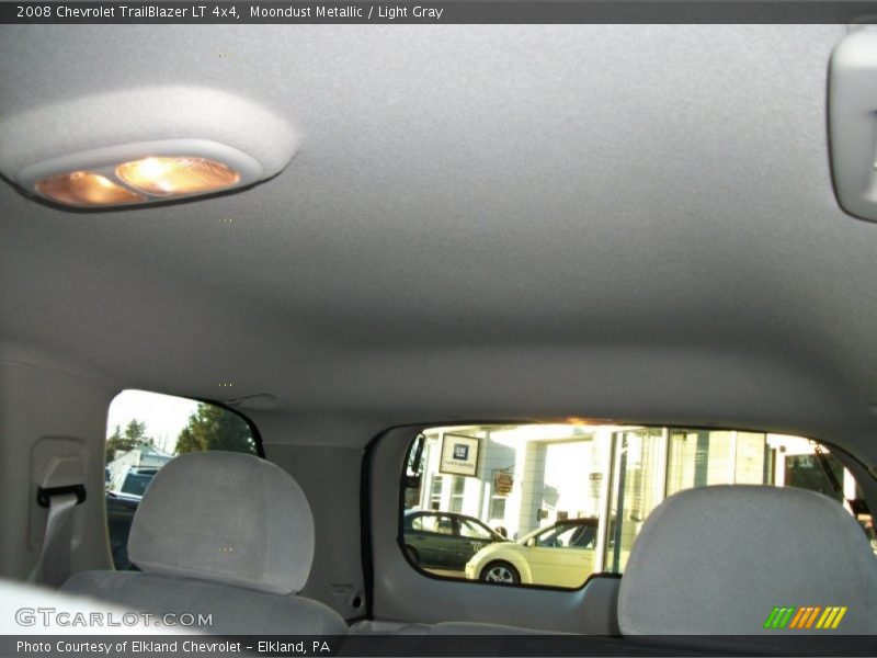 Moondust Metallic / Light Gray 2008 Chevrolet TrailBlazer LT 4x4