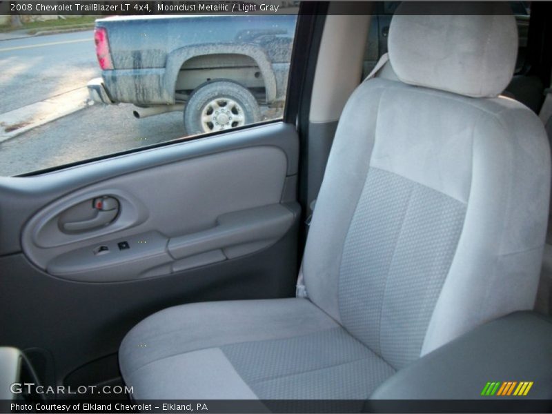 Moondust Metallic / Light Gray 2008 Chevrolet TrailBlazer LT 4x4