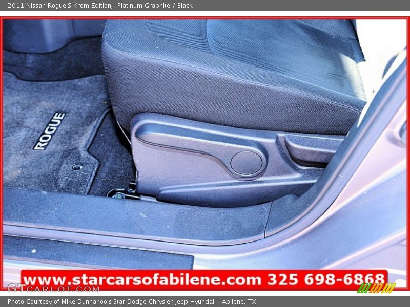 Platinum Graphite / Black 2011 Nissan Rogue S Krom Edition