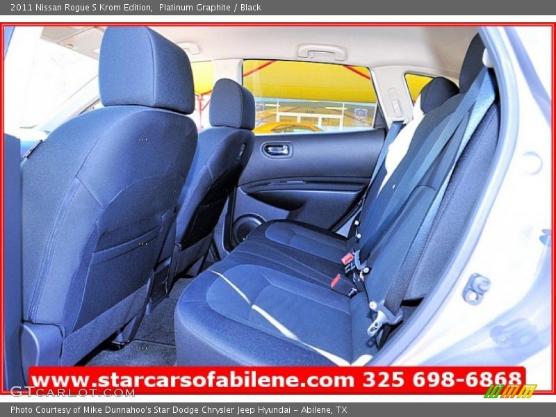 Platinum Graphite / Black 2011 Nissan Rogue S Krom Edition