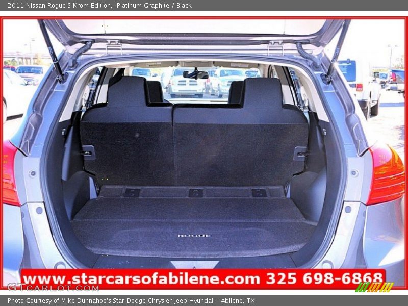 Platinum Graphite / Black 2011 Nissan Rogue S Krom Edition
