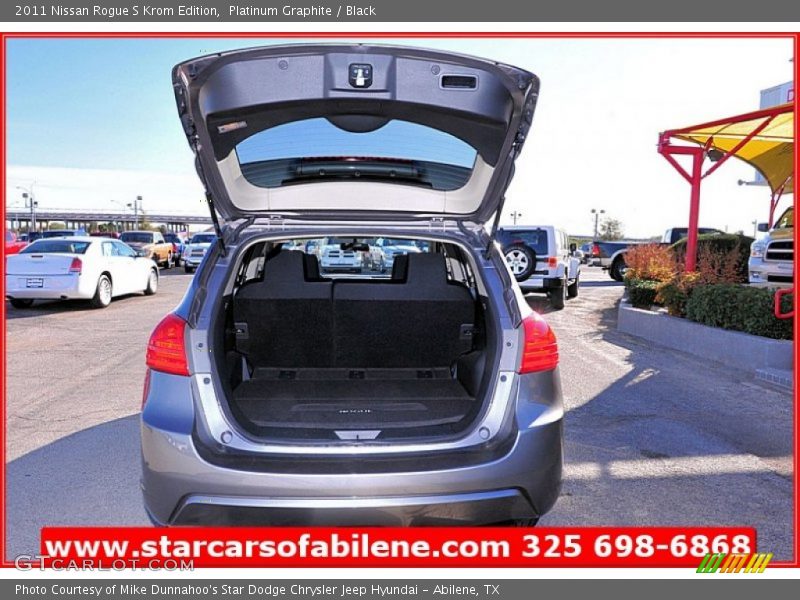 Platinum Graphite / Black 2011 Nissan Rogue S Krom Edition