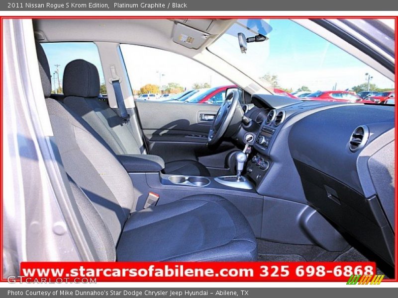 Platinum Graphite / Black 2011 Nissan Rogue S Krom Edition
