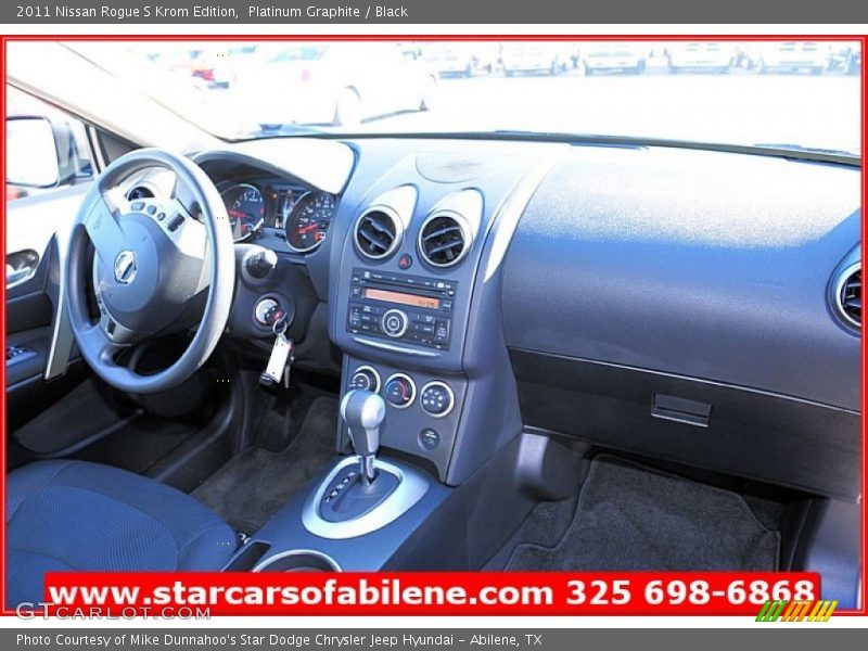 Platinum Graphite / Black 2011 Nissan Rogue S Krom Edition