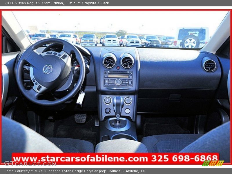 Platinum Graphite / Black 2011 Nissan Rogue S Krom Edition
