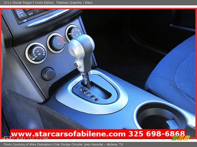 Platinum Graphite / Black 2011 Nissan Rogue S Krom Edition