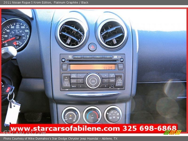 Platinum Graphite / Black 2011 Nissan Rogue S Krom Edition