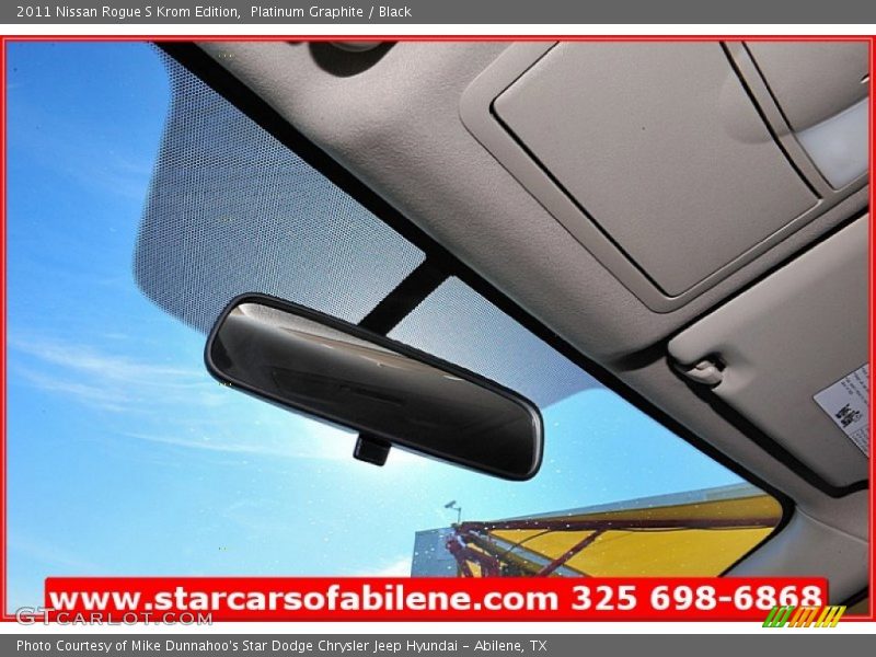 Platinum Graphite / Black 2011 Nissan Rogue S Krom Edition