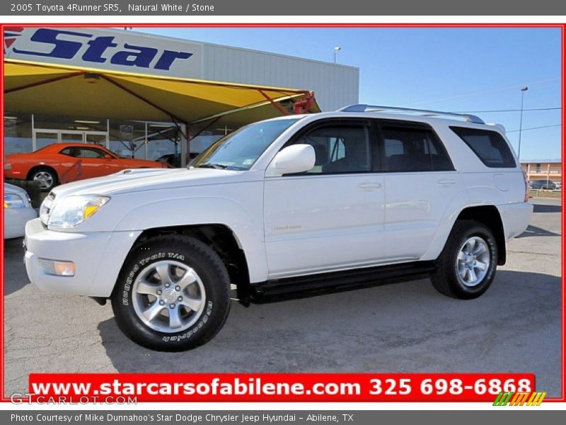 Natural White / Stone 2005 Toyota 4Runner SR5