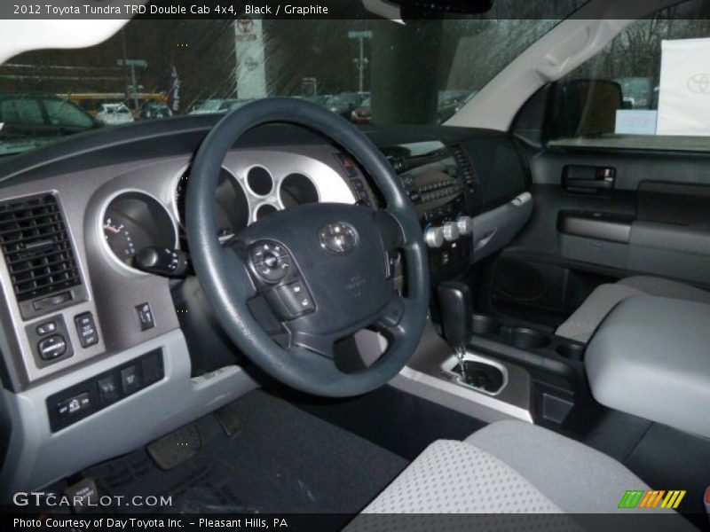 Black / Graphite 2012 Toyota Tundra TRD Double Cab 4x4