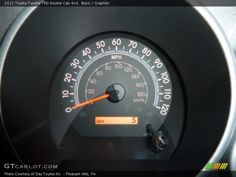 Black / Graphite 2012 Toyota Tundra TRD Double Cab 4x4