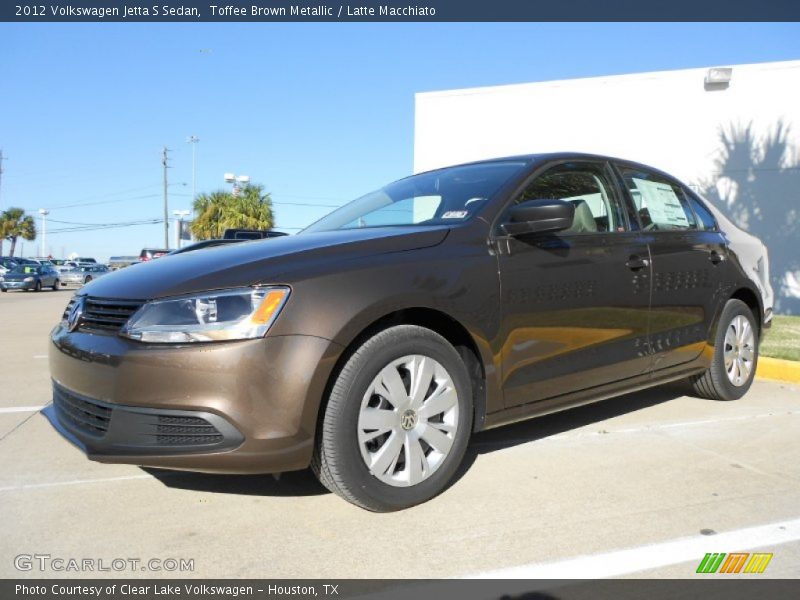 Toffee Brown Metallic / Latte Macchiato 2012 Volkswagen Jetta S Sedan