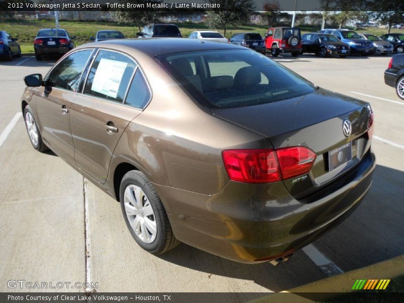 Toffee Brown Metallic / Latte Macchiato 2012 Volkswagen Jetta S Sedan