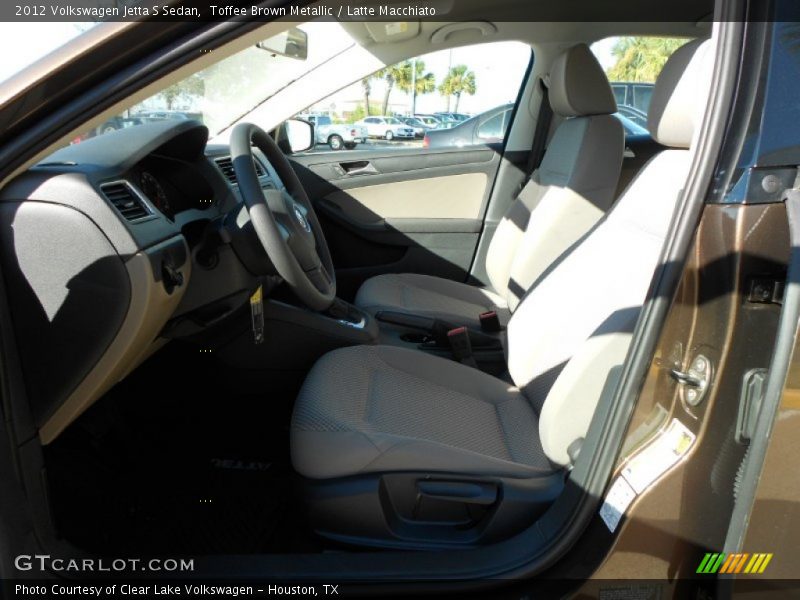 Toffee Brown Metallic / Latte Macchiato 2012 Volkswagen Jetta S Sedan