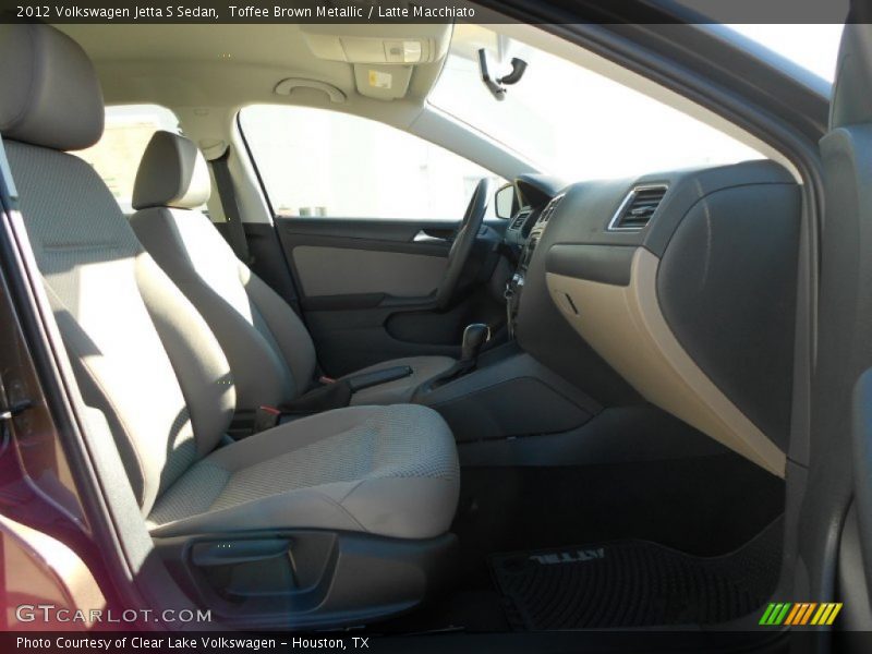 Toffee Brown Metallic / Latte Macchiato 2012 Volkswagen Jetta S Sedan