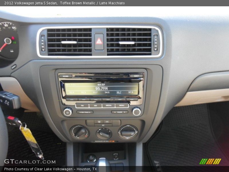 Toffee Brown Metallic / Latte Macchiato 2012 Volkswagen Jetta S Sedan