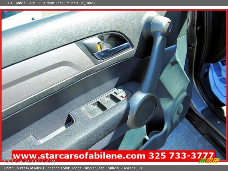Urban Titanium Metallic / Black 2010 Honda CR-V EX