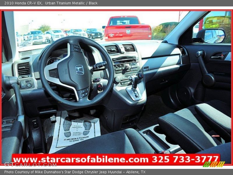 Urban Titanium Metallic / Black 2010 Honda CR-V EX