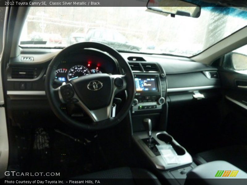 Classic Silver Metallic / Black 2012 Toyota Camry SE