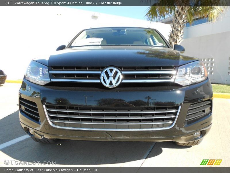 Black / Cornsilk Beige 2012 Volkswagen Touareg TDI Sport 4XMotion