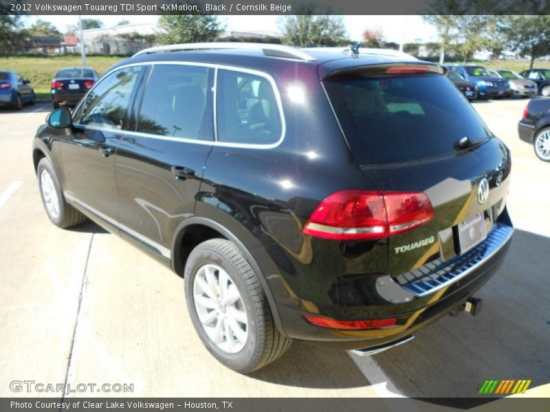 Black / Cornsilk Beige 2012 Volkswagen Touareg TDI Sport 4XMotion