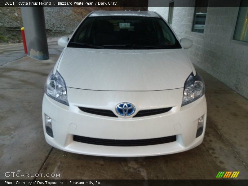 Blizzard White Pearl / Dark Gray 2011 Toyota Prius Hybrid II