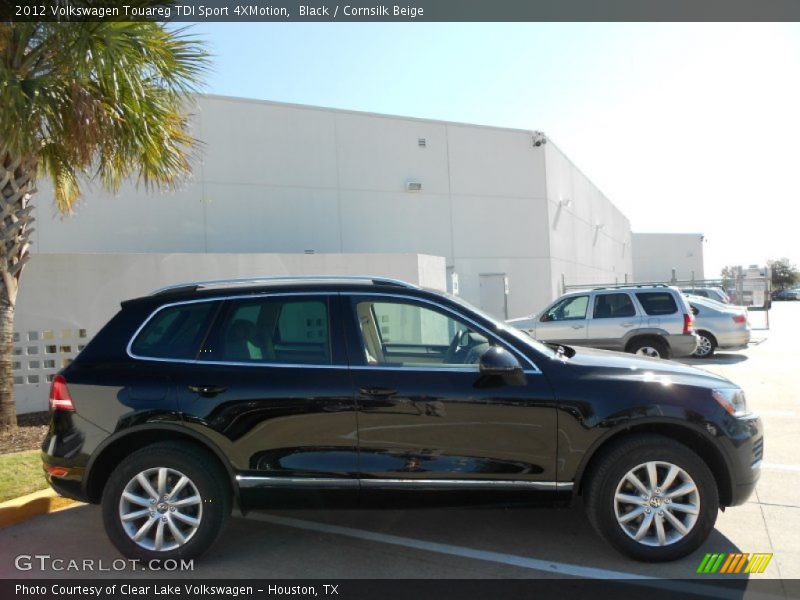 Black / Cornsilk Beige 2012 Volkswagen Touareg TDI Sport 4XMotion