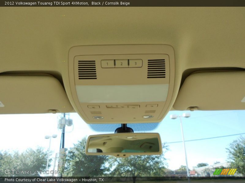 Black / Cornsilk Beige 2012 Volkswagen Touareg TDI Sport 4XMotion