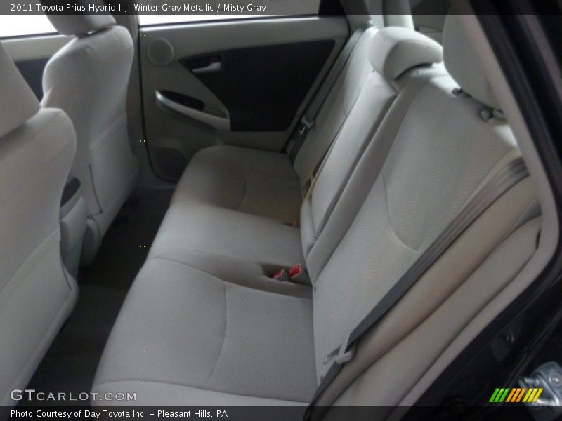 Winter Gray Metallic / Misty Gray 2011 Toyota Prius Hybrid III