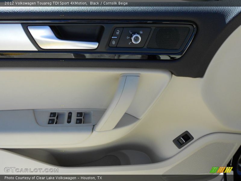 Black / Cornsilk Beige 2012 Volkswagen Touareg TDI Sport 4XMotion
