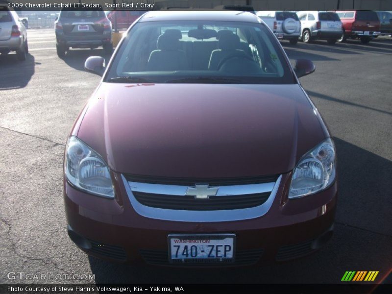 Sport Red / Gray 2009 Chevrolet Cobalt LT Sedan