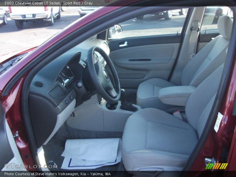 Sport Red / Gray 2009 Chevrolet Cobalt LT Sedan