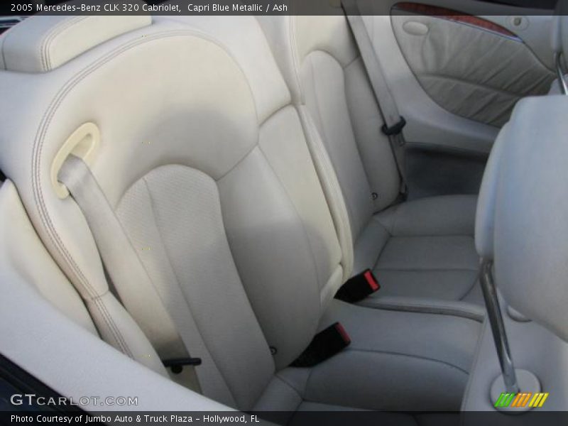 Capri Blue Metallic / Ash 2005 Mercedes-Benz CLK 320 Cabriolet
