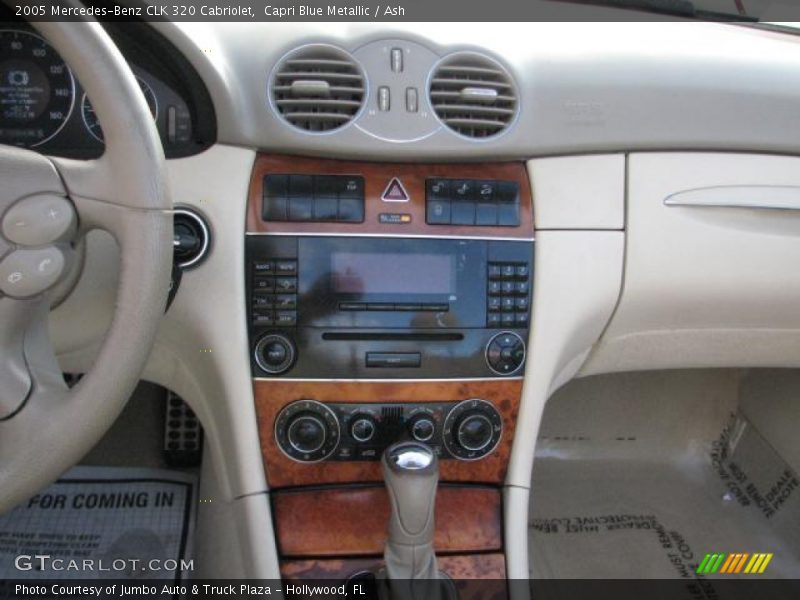 Capri Blue Metallic / Ash 2005 Mercedes-Benz CLK 320 Cabriolet