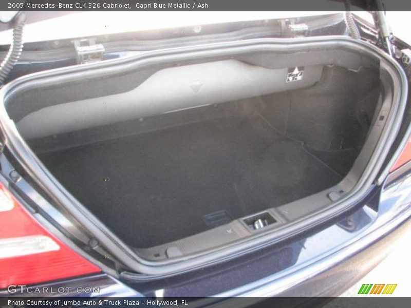 Capri Blue Metallic / Ash 2005 Mercedes-Benz CLK 320 Cabriolet