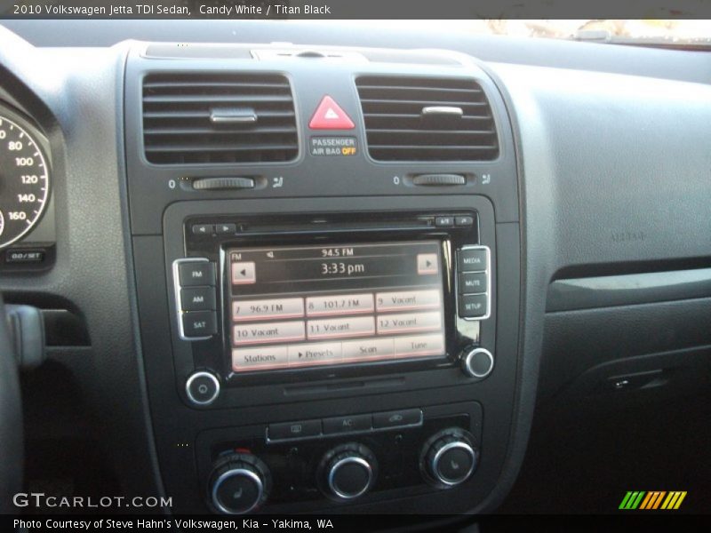 Candy White / Titan Black 2010 Volkswagen Jetta TDI Sedan