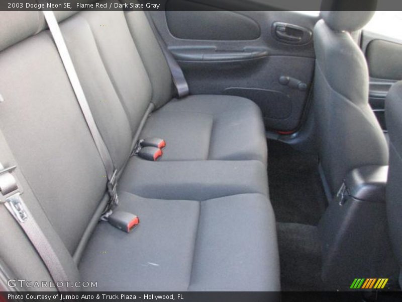 Flame Red / Dark Slate Gray 2003 Dodge Neon SE