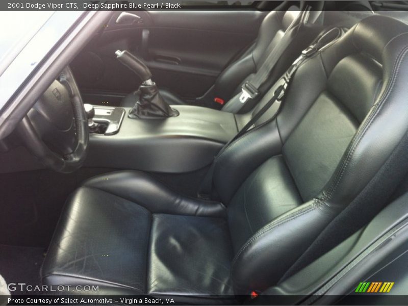  2001 Viper GTS Black Interior