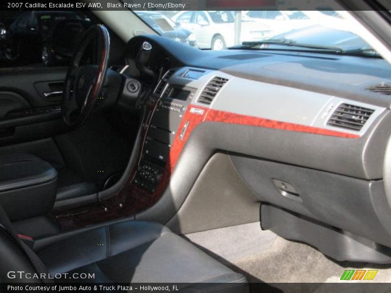 Black Raven / Ebony/Ebony 2007 Cadillac Escalade ESV AWD